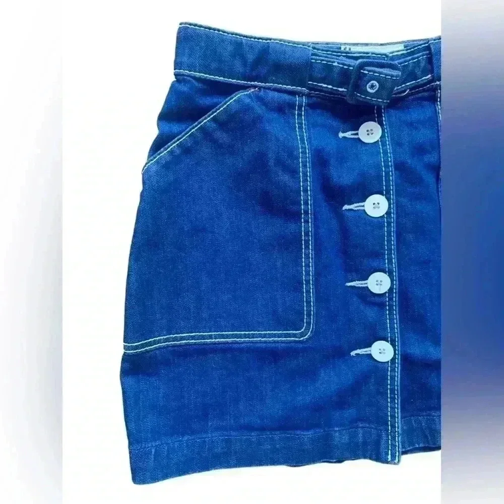 Boutique by Jaeger Denim Mini Skirt Size 8